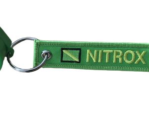 DIN Cap whit Patch Nitrox